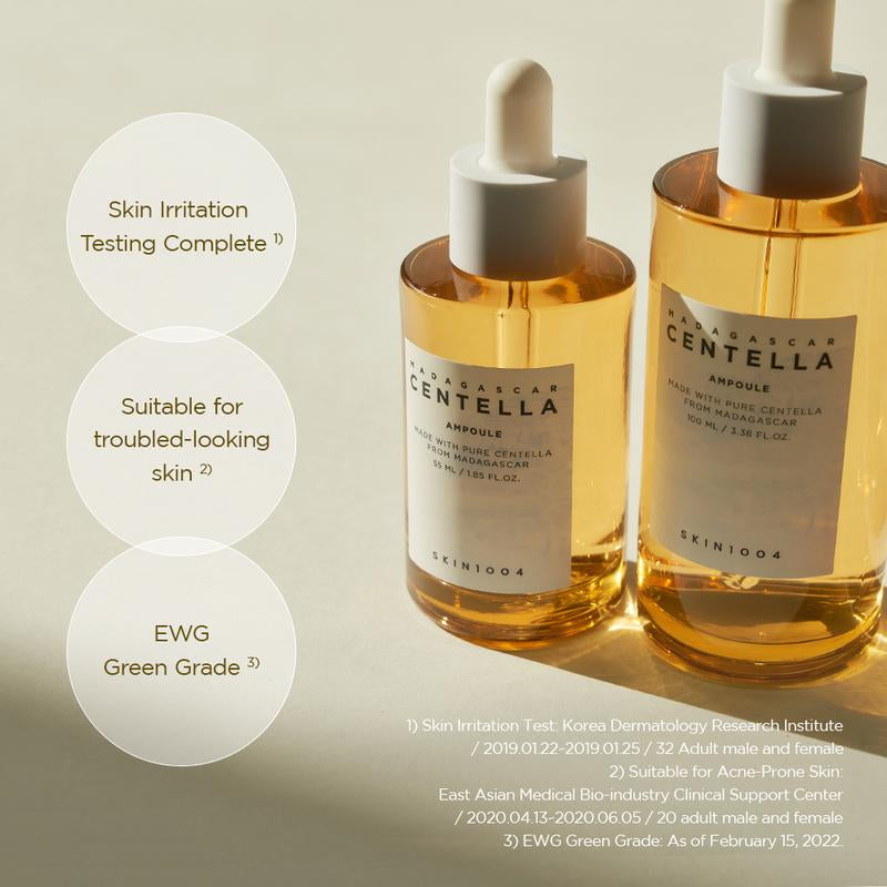 [SKIN1004 Official Shop] Essential Skincare Ritual Set | No. 1 Cleansing Oil + Gentle Foam + Essence Toner + Calming Ampoule + Enrich Cream + Anti-Wrinkle Eye Cream